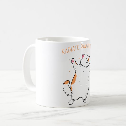 RadialPawsitivität Kaffeetasse (Vorderseite Links)