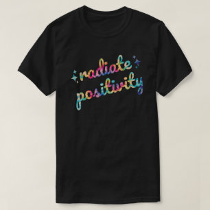 Radialpositionierung Groovy Krawatte-Dye Inspirati T-Shirt