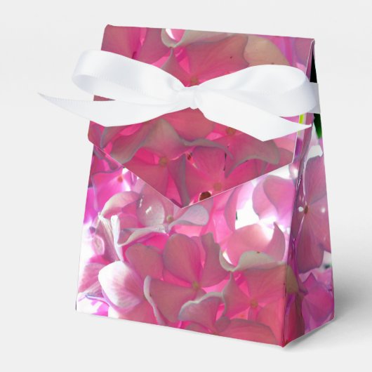Radialrosa Hydrangeas, rosa Blume, rosa Blume Geschenkschachtel (Vorderseite)