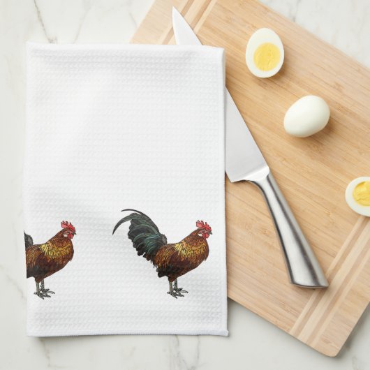 Radialroster Geschirrtuch (Viertel Falte)