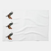 Radialroster Geschirrtuch (Horizontal)