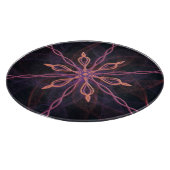 Radialsymmetrie-Blumendesign Schneidebrett (Ecke)