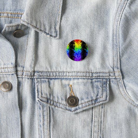 „Radiance“ – Ein abstraktes Pride-Muster Button (Beispiel)