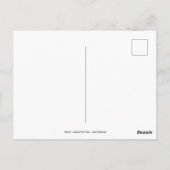 „Radiance“ – Ein abstraktes Pride-Muster Postkarte (Rückseite)