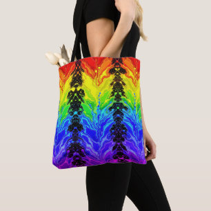 „Radiance“ – Ein abstraktes Pride-Muster  Tasche