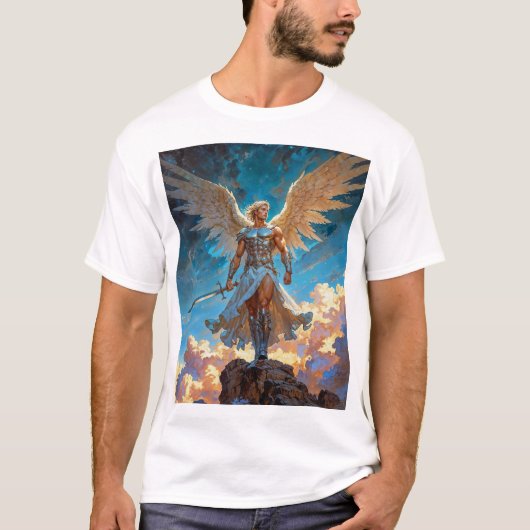 Radiance of Justice Archangel Michael T-Shirt (Vorderseite)