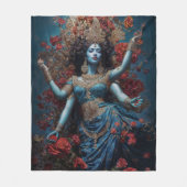 Radiance of Kali Fleecedecke (Vorderseite)