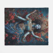 Radiance of Kali Fleecedecke (Vorderseite (Horizontal))