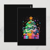 Radiance-Weihnachtsbaum-Magie Postkarte (Vorne/Hinten)