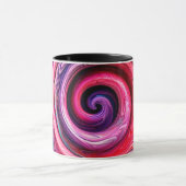 "Radiant Abstrakt Dance" Tasse (Zentrum)