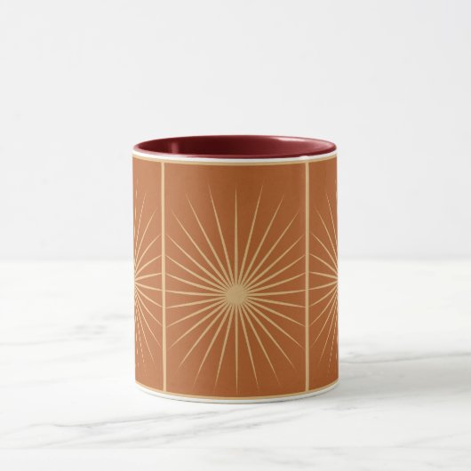 Radiant Aura Burst Mug – Customizable Gift Tasse (Zentrum)
