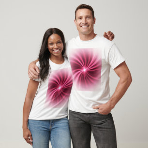 Radiant Aura: Glühende Neon Energy T-Shirt