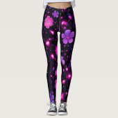 Radiant Bloom Custom-Leggings Leggings (Vorderseite)