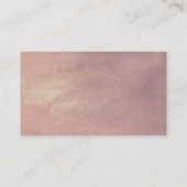 Radiant Bloom Floral Hochzeit wünschend gut Begleitkarte (Rückseite)