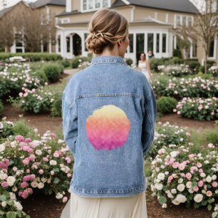 Radiant Bloom Jeansjacke
