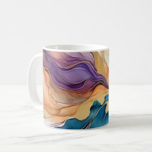 Radiant Bloom Kaffeetasse (Vorderseite Links)