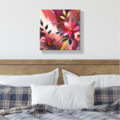 Radiant Bloom Leinwanddruck (Insitu (Schlafzimmer))