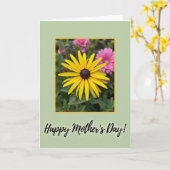 Radiant Bloom Muttertagskarte Karte (Gelbe Blume)