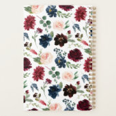 Radiant Bloom Personalisiert Planer (Rückseite)