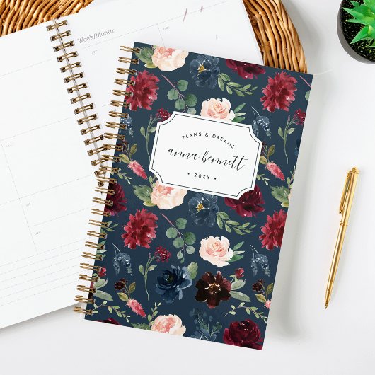 Radiant Bloom Personalisiert Planer