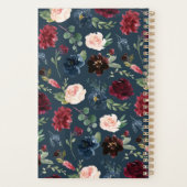Radiant Bloom Personalisiert Planer (Rückseite)