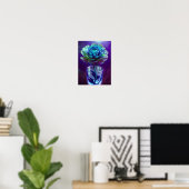 "Radiant Bloom" Poster (Heimbüro)