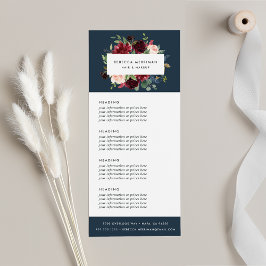 Radiant Bloom | Preise oder Dienstleistungen Werbekarte