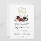 Radiant Bloom Probe Dinner Einladung (Vorderseite)