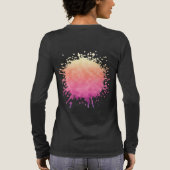 Radiant Bloom Tri-Blend Shirt (Rückseite)