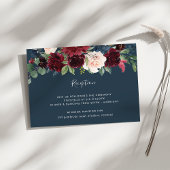 Radiant Bloom Wedding Begleitkarte
