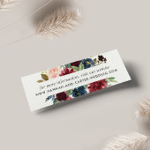 Radiant Bloom Wedding Website Cards