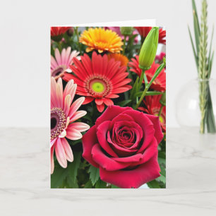 Radiant Blooms Muttertagskarte Karte