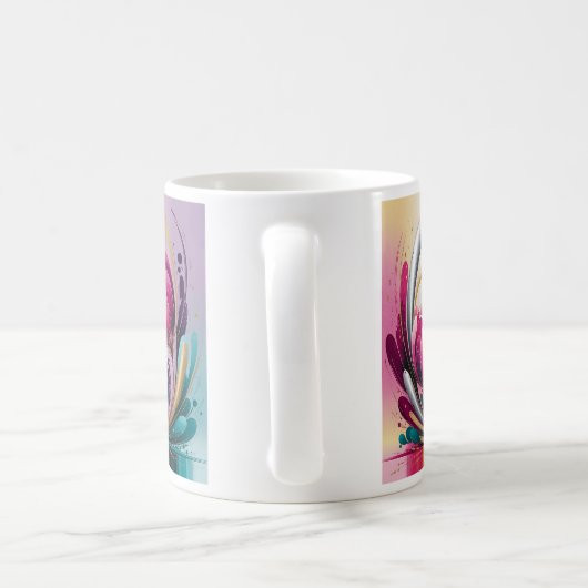 Radiant Blossom Arc Kaffeetasse (Henkel)