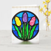 Radiant Blossom Mutterkarte Karte (Gelbe Blume)