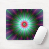Radiant Blume Mousepad (Mit Mouse)