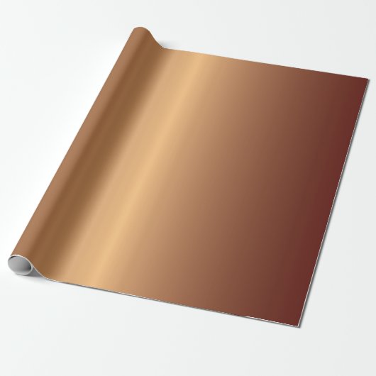 Radiant Bronze Gold Geschenkpapier (Ungerollt)