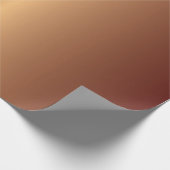 Radiant Bronze Gold Geschenkpapier (Ecke)