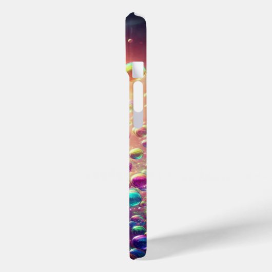 Radiant Bubbles Case-Mate iPhone Hülle (Rückseite / Links)