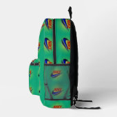 radiant burst bedruckter rucksack (Rechts)