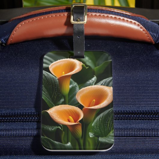 Radiant Calla Gepäckanhänger (Vorderseite Insitu 2)