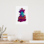 Radiant Christmas Fusion Poster (Küche)
