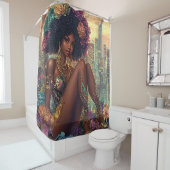 Radiant City Goddess Duschvorhang (Beispiel)