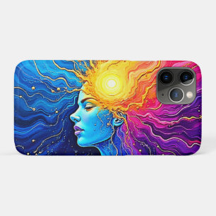 Radiant Cosmic Mind Erwachen Case-Mate iPhone Hülle