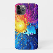 Radiant Cosmic Mind Erwachen Case-Mate iPhone Hülle (Rückseite)