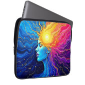 Radiant Cosmic Mind Erwachen Laptopschutzhülle (Vorne Rechts)