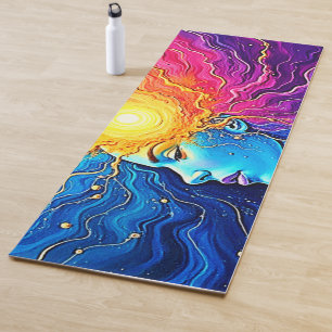 Radiant Cosmic Mind Erwachen Yogamatte