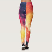 Radiant Cosmic Nebula Leggings (Rückseite)