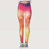 Radiant Cosmic Nebula Leggings (Vorderseite)
