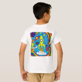 Radiant Cosmic Odyssey T-Shirt (Schwarz voll)