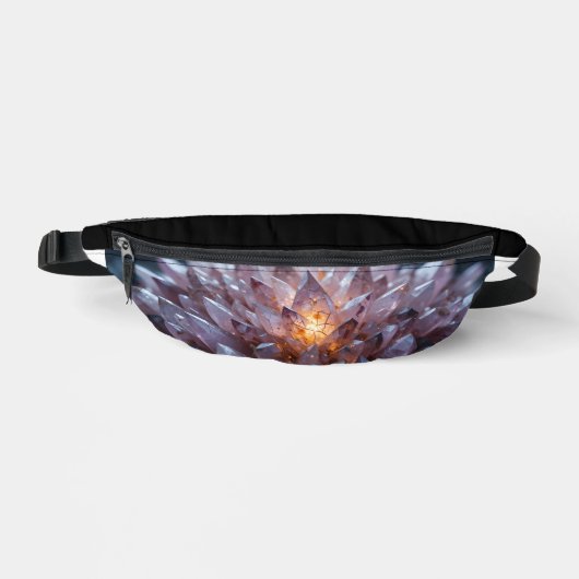Radiant Crystal Heart Bauchtasche (Vorderseite)